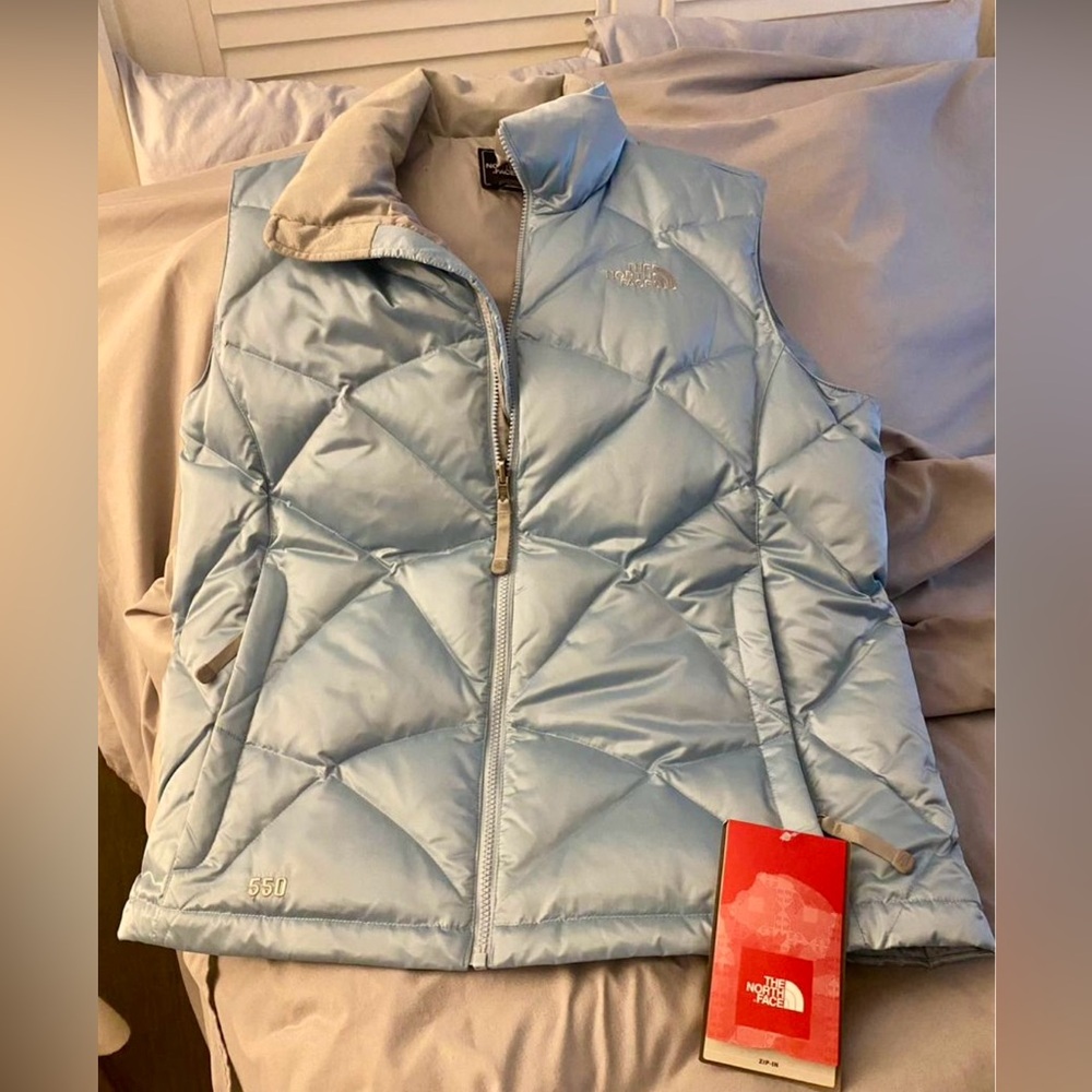 The North Face Ladies Baby Blue Vest